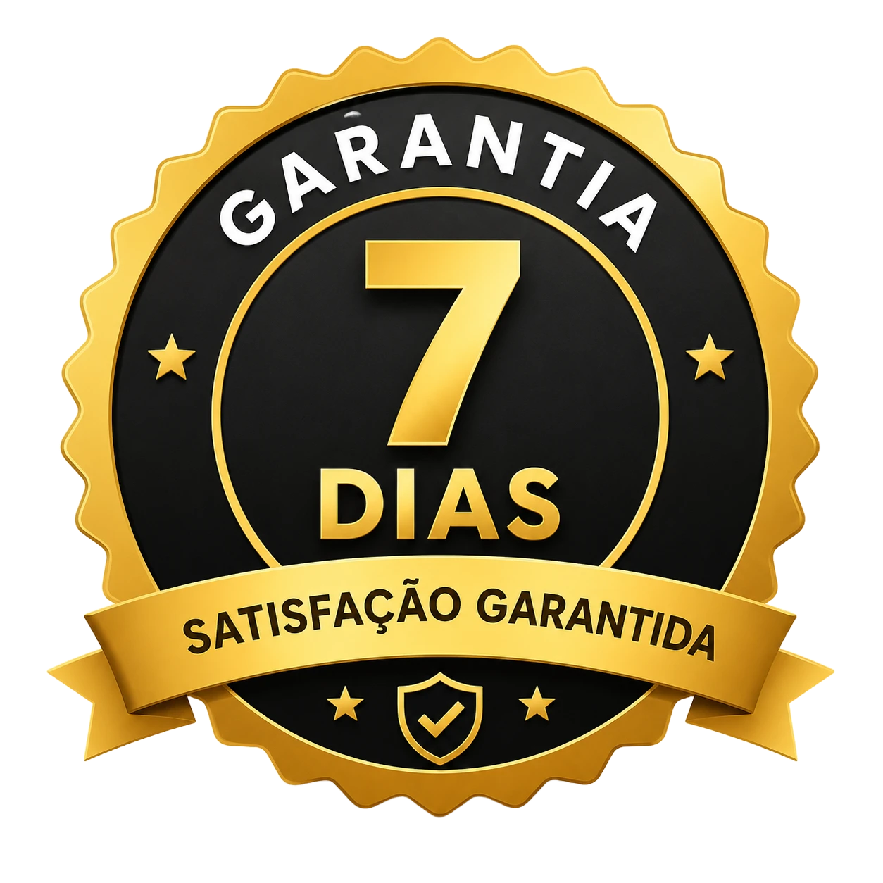 Selo de garantia de 7 dias